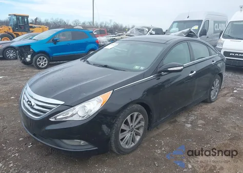 2014 Hyundai Sonata Limited из США, поврежденный, VIN 5NPEC4AC6EH848956